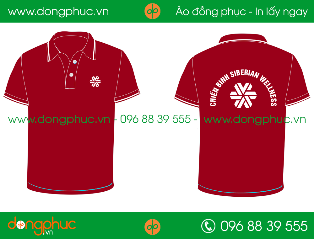 Áo phông đồng phục Chiến Binh Siberian