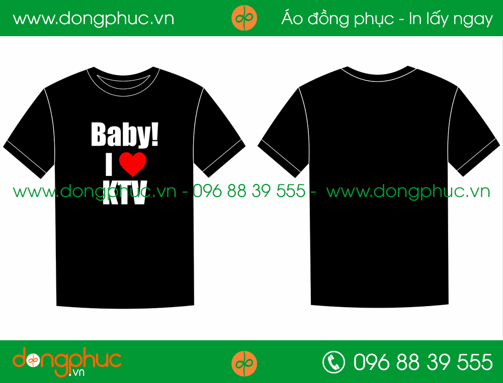 Áo phông đồng phục Lớp Baby KTV