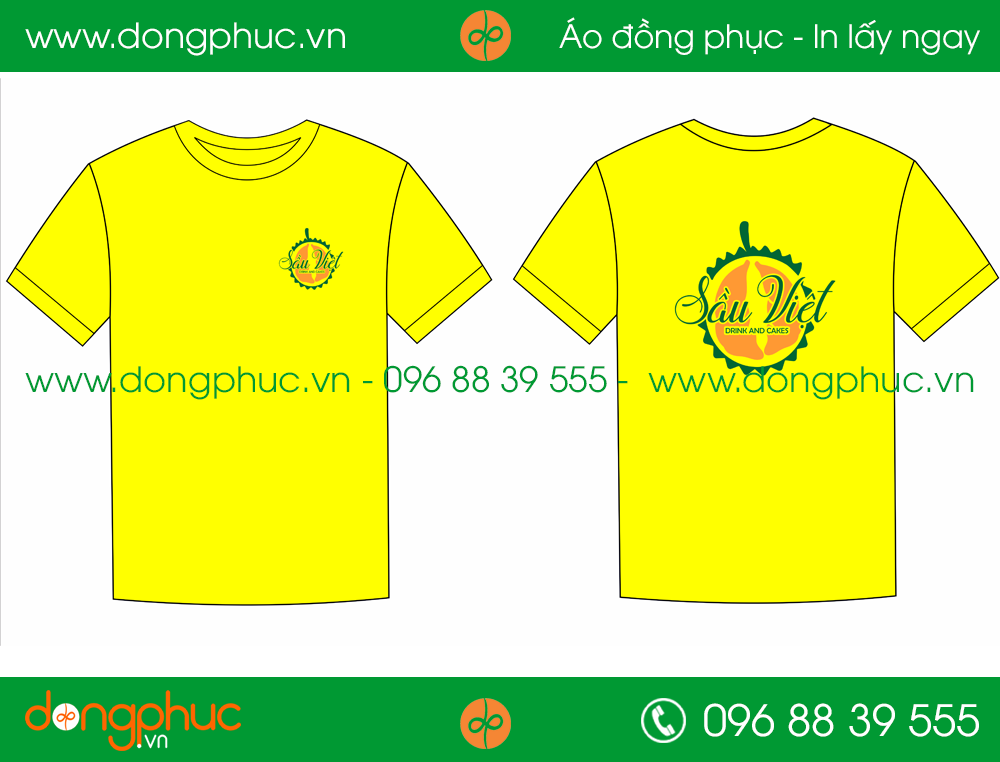 Áo phông đồng phục Drink Sầu Việt