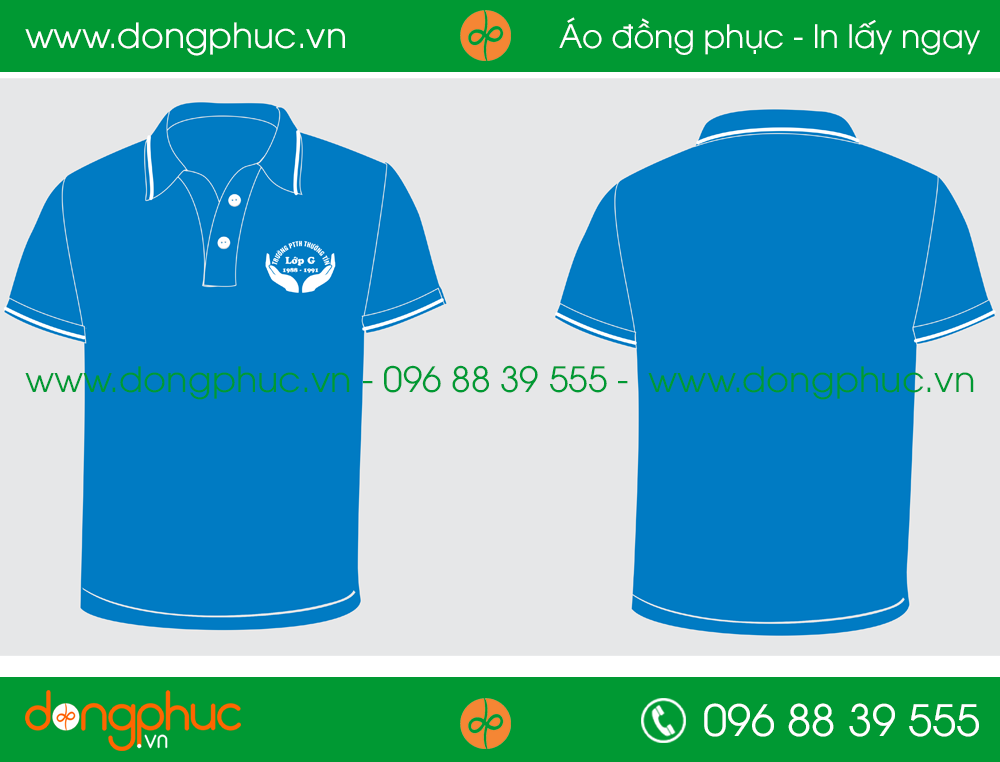 Áo phông đồng phục Lớp G – Trường PTTH Thường Tín