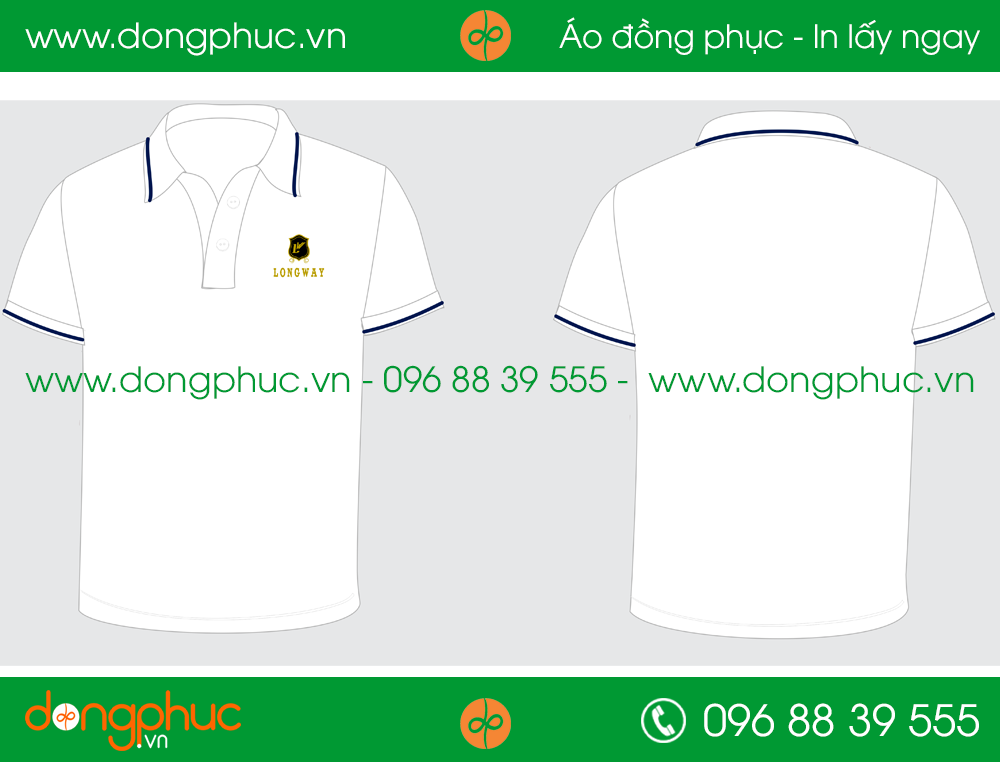 Áo phông đồng phục công ty LONGWAY