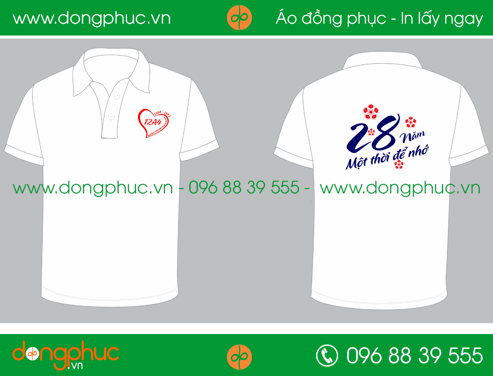 Áo phông đồng phục Lớp 12A4 – Trường PTTH Yên Thành