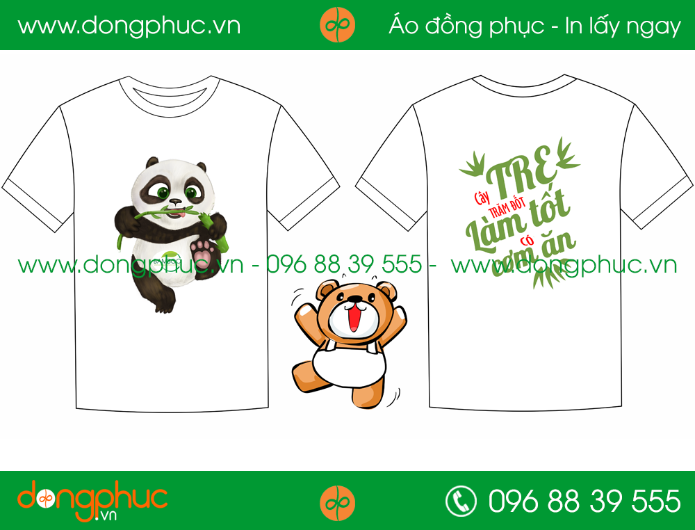 Áo phông đồng phục BAMBOO