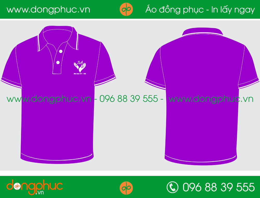 Áo phông đồng phục Lớp 7A – ĐHSP Hà Nội