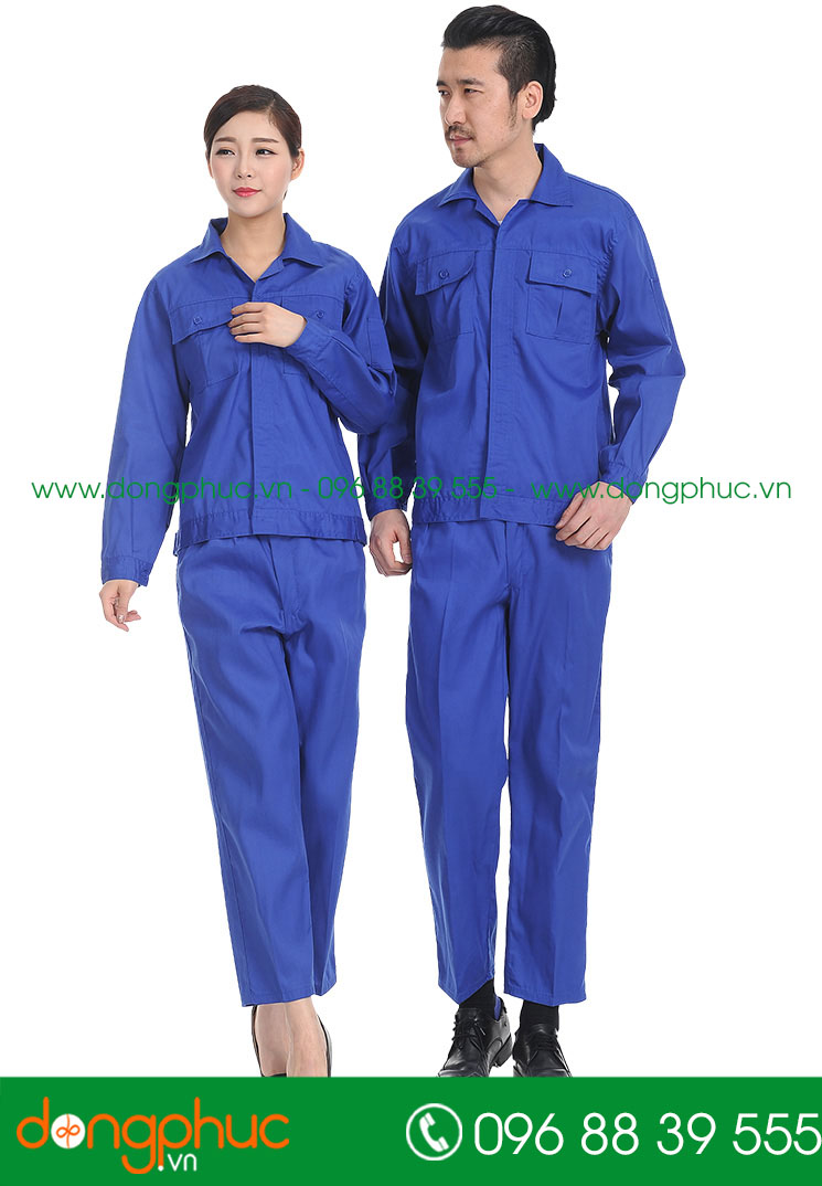 Mẫu áo đồng phục kỹ sư – công nhân màu ghi đậm - mẫu 5