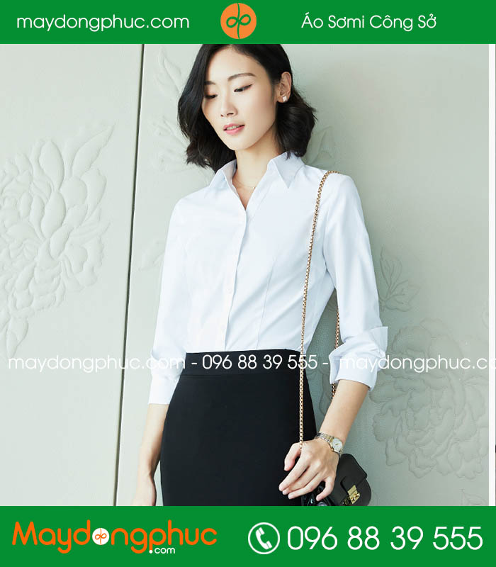 Đồng phục chân váy màu đen - mẫu 2