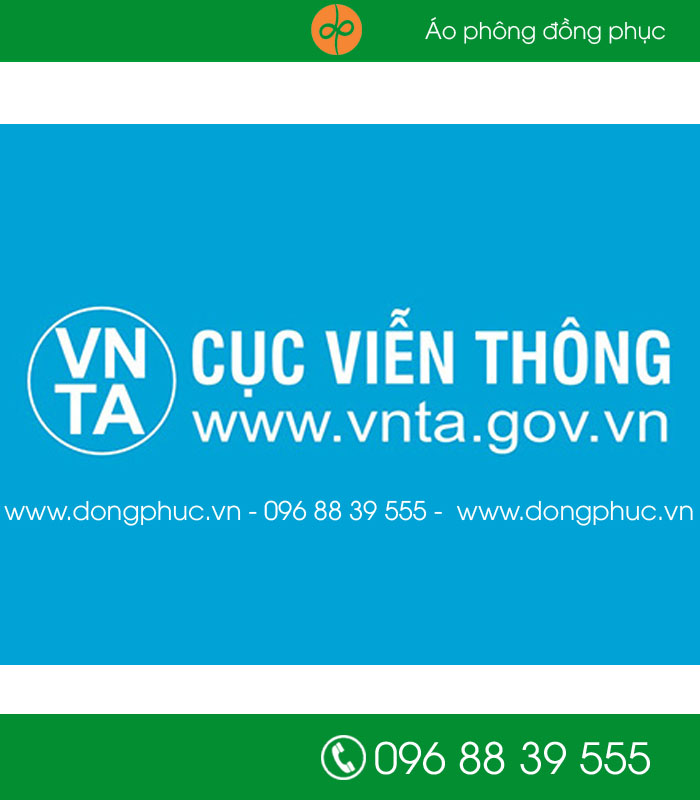 May đồng phục áo phông Cục viễn thông - mẫu 2