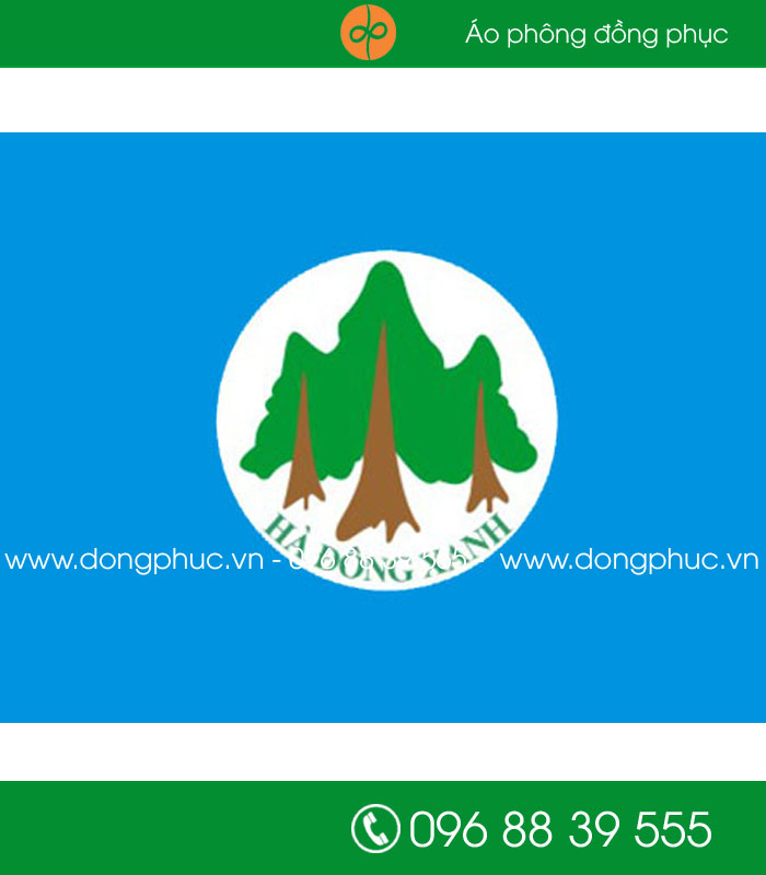 May đồng phục Công ty Hà Đông Xanh - mẫu 2