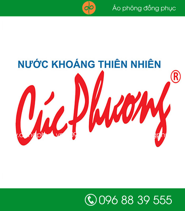 May đồng phục nước khoáng thiên nhiên Cúc Phương - mẫu 2