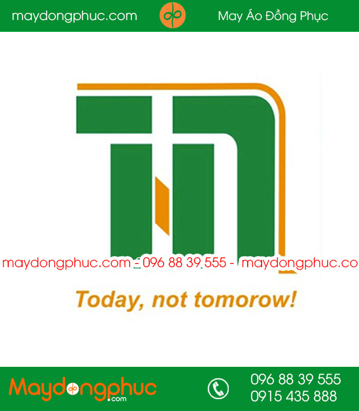 May đồng phục công ty cổ phần dịch vụ giao nhận TNT - mẫu 2
