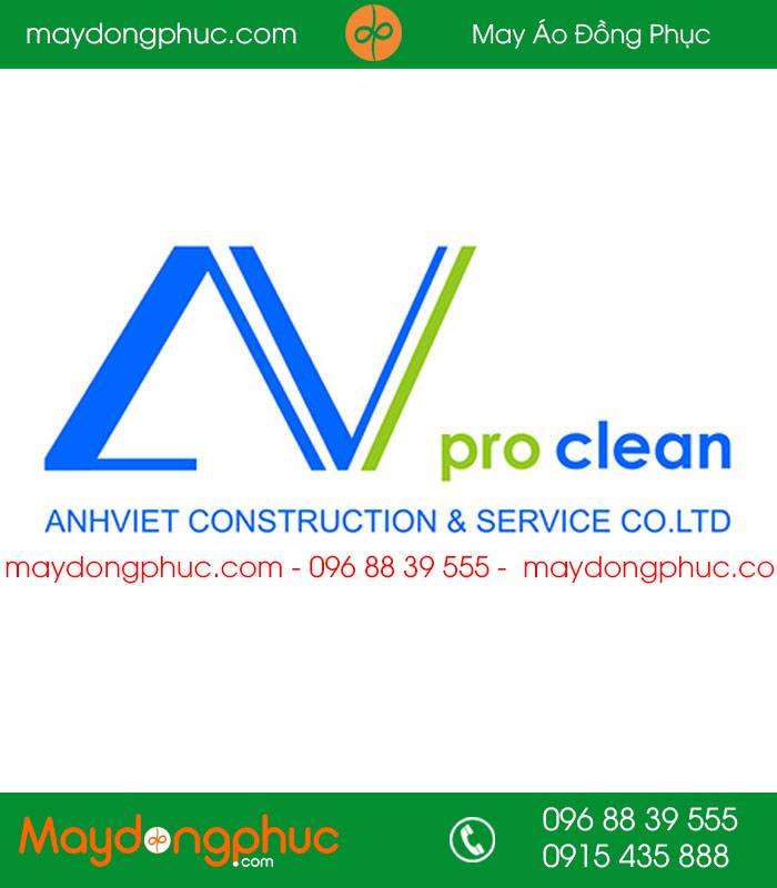 May đồng phục bảo hộ Anh Việt Construction - mẫu 2