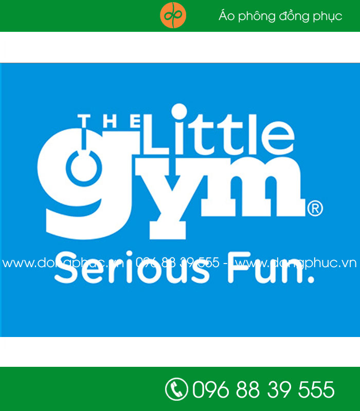 May đồng phục công ty The little GYM - mẫu 2