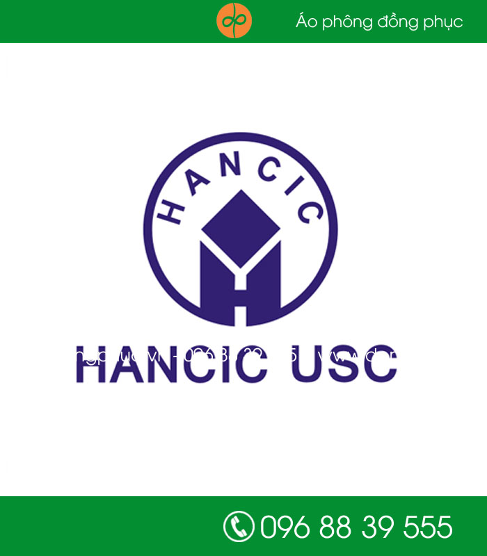 May đồng phục Công ty HANCIC USC - mẫu 2