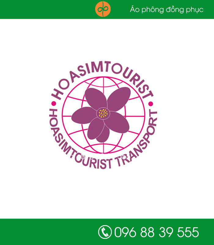 May đồng phục công ty du lịch Hoa Sim Tourist