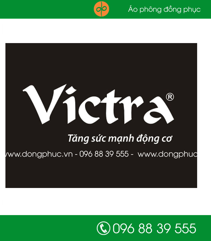 May áo phông cho dầu nhớt Victra - mẫu 2