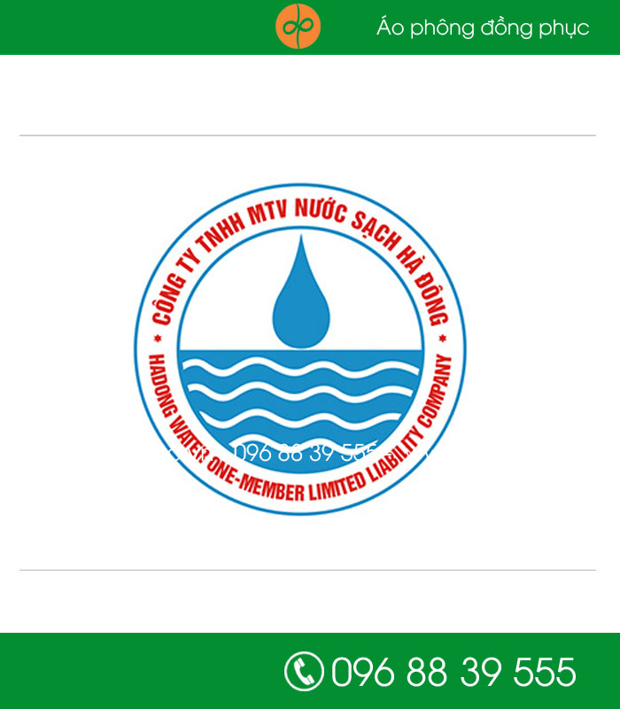 May đồng phục công ty Nước sạch Hà Đông - mẫu 2