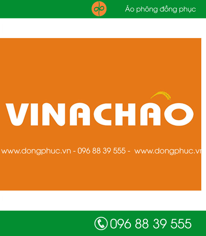 May đồng phục tạp dề cho Vina Cháo