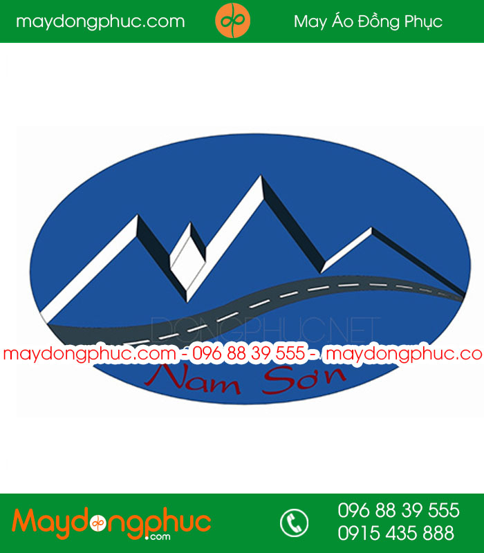 May đồng phục công ty xây dựng Nam Sơn - mẫu 2