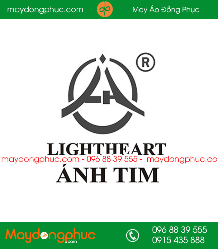 May đồng phục công ty LIGHTHEART - mẫu 2