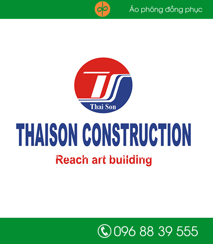 May đồng phục Thai Son Construction - mẫu 2