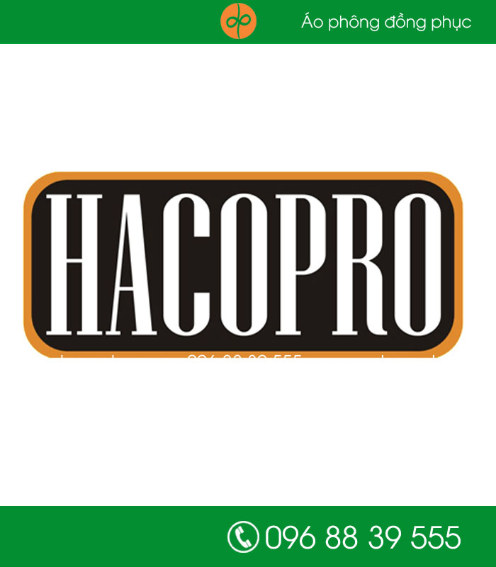 May đồng phục cho HACOPRO - mẫu 2