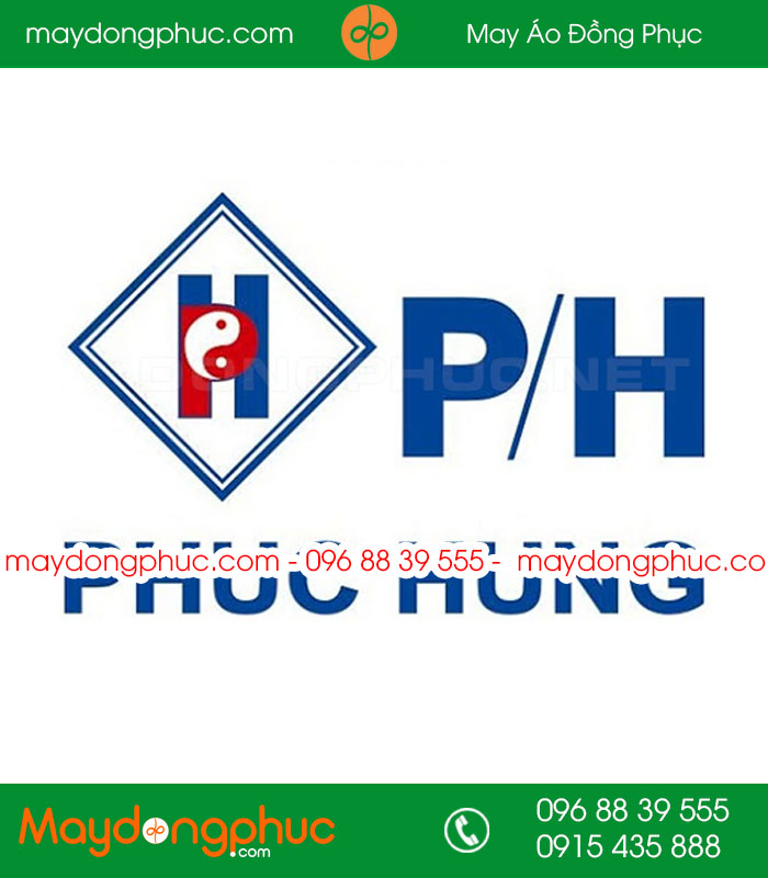 May đồng phục công ty Đông Dược Phúc Hưng - mẫu 2