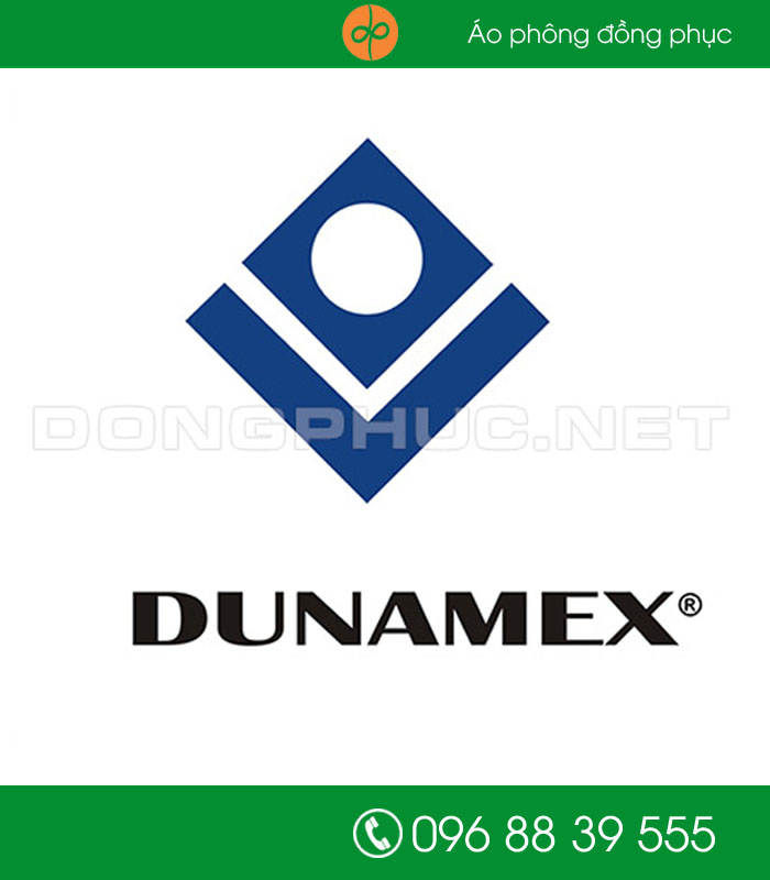 May đồng phục công ty Dunamex - mẫu 2