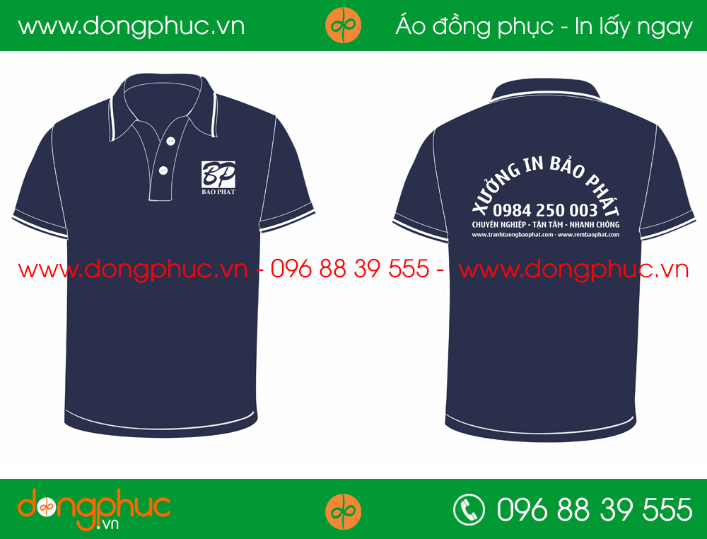 Áo phông đồng phục Xưởng in Bảo Phát
