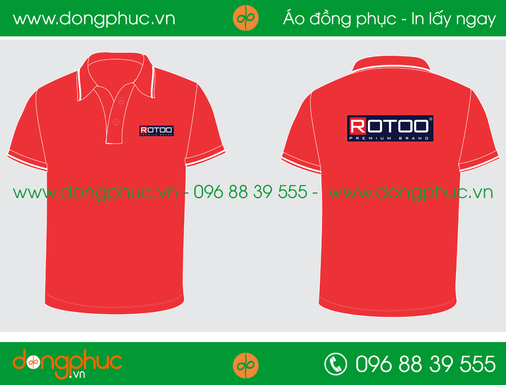 Áo phông đồng phục công ty ROTOO