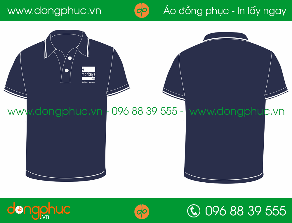 Áo phông đồng phục công ty Hải An