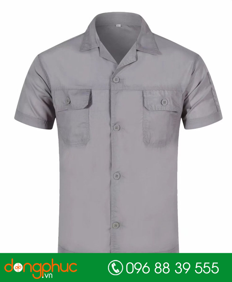 Mẫu áo đồng phục kỹ sư – công nhân