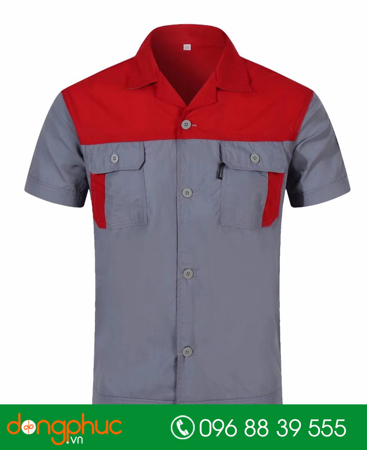 Mẫu áo đồng phục kỹ sư – công nhân - mẫu 3