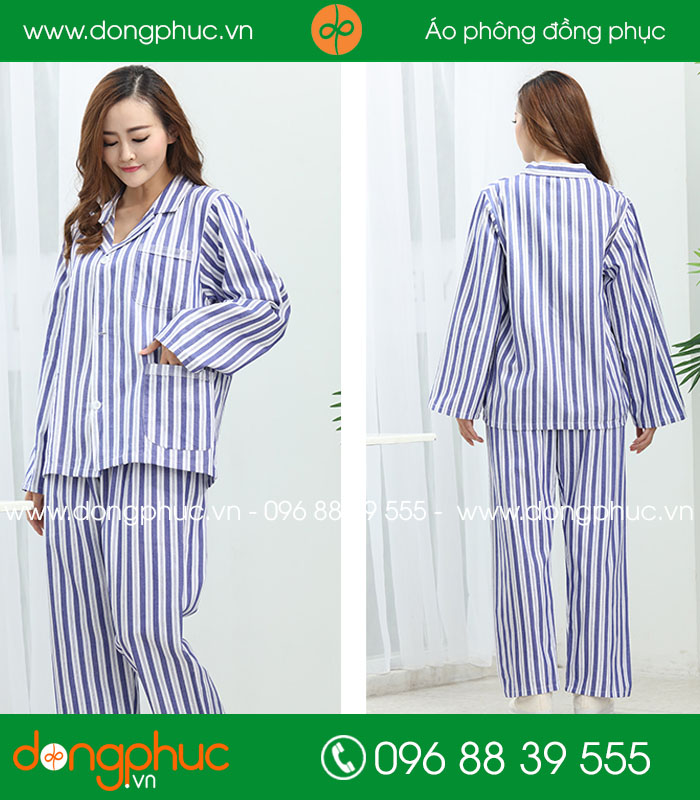 Quần áo đồng phục bệnh nhân mẫu ĐPBN 01