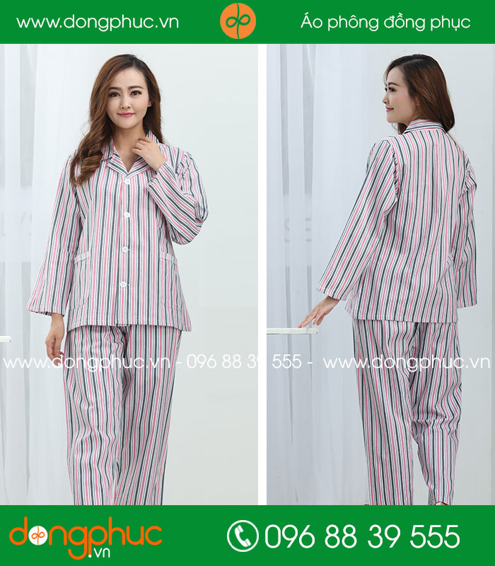Quần áo đồng phục bệnh nhân mẫu ĐPBN 11