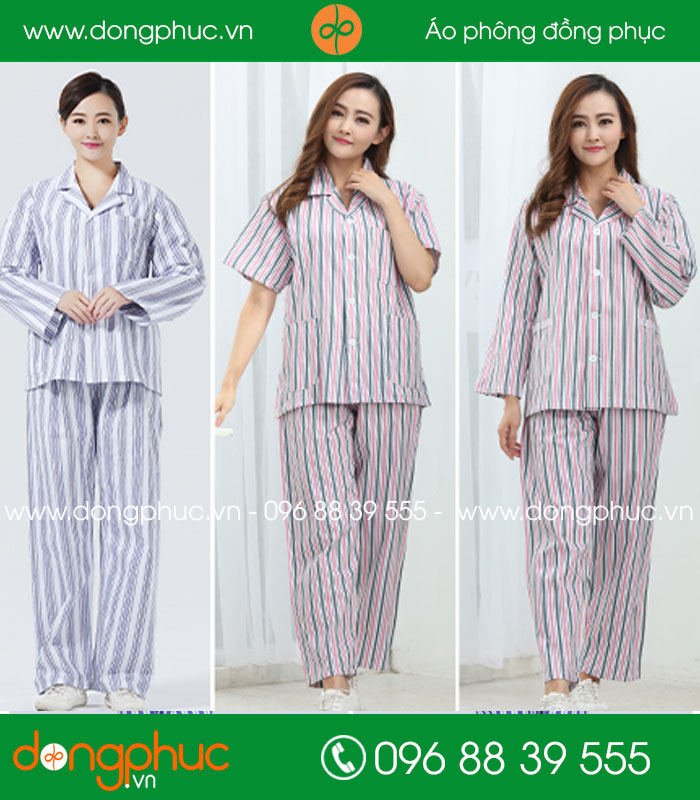 Quần áo đồng phục bệnh nhân mẫu ĐPBN 14