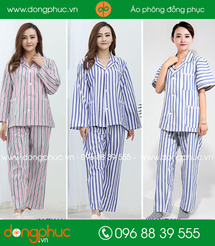 Quần áo đồng phục bệnh nhân mẫu ĐPBN 15