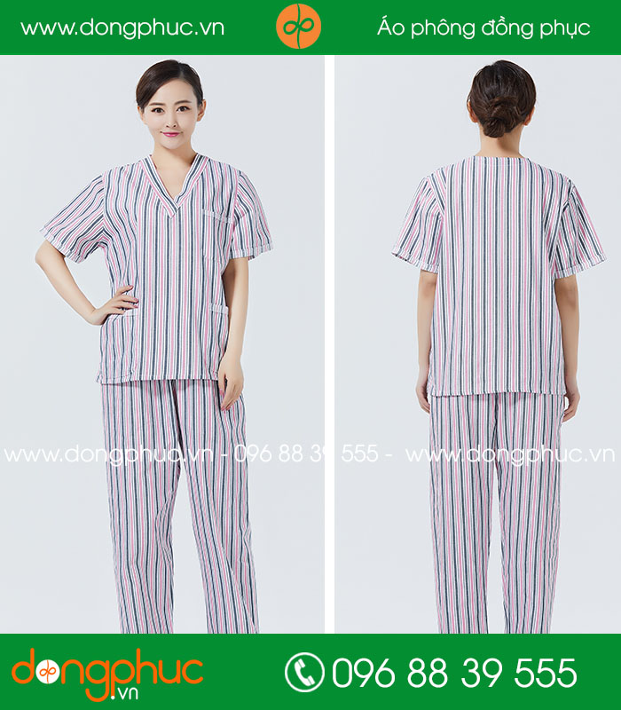 Quần áo đồng phục bệnh nhân mẫu ĐPBN 23