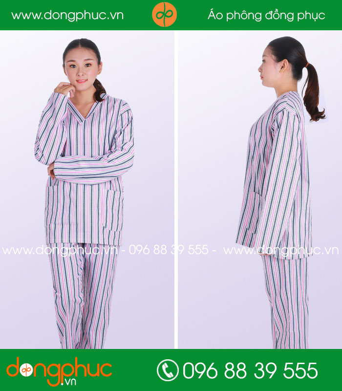 Quần áo đồng phục bệnh nhân mẫu ĐPBN 24