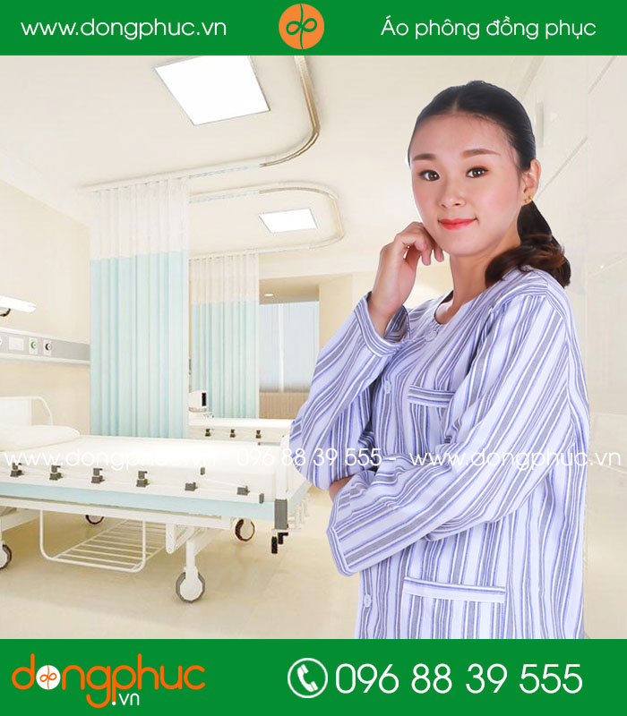 Quần áo đồng phục bệnh nhân mẫu ĐPBN 03