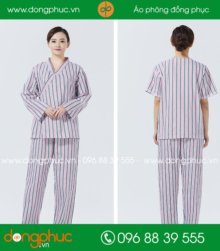 Quần áo đồng phục bệnh nhân mẫu ĐPBN 30