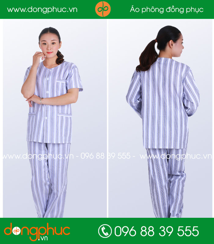 Quần áo đồng phục bệnh nhân mẫu ĐPBN 04