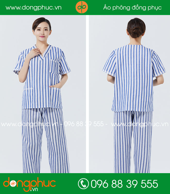 Quần áo đồng phục bệnh nhân mẫu ĐPBN 09
