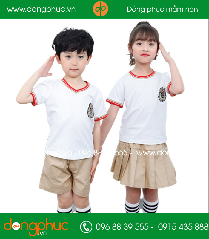 May đồng Phục Mầm Non - mẫu 3