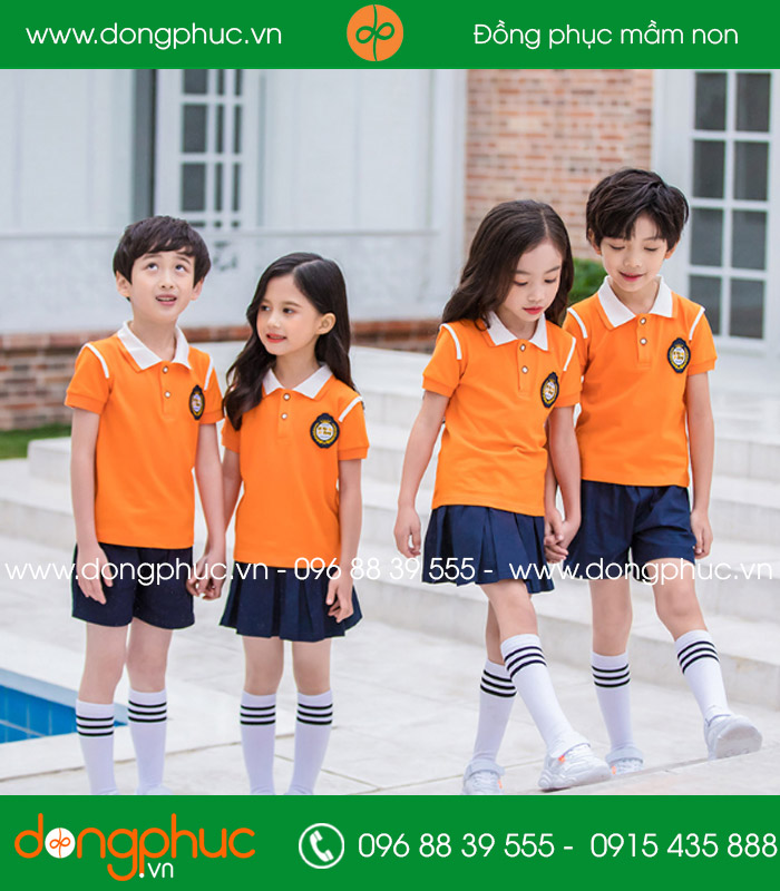 May đồng Phục Mầm Non - mẫu 2