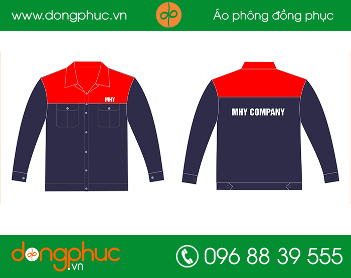 May đồng phục bảo hộ công ty MHY