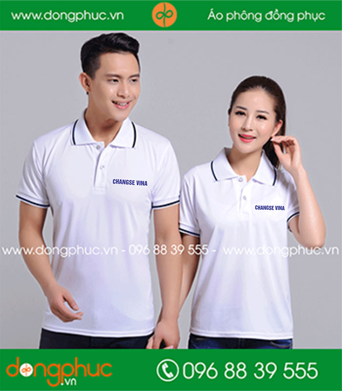 May đồng phục công ty Changse Vina - mẫu 2