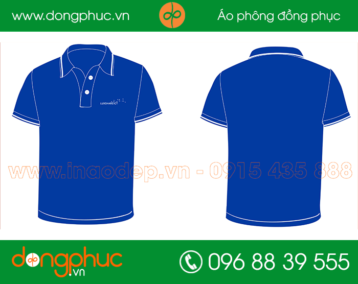 May đồng phục công ty luxshareICT