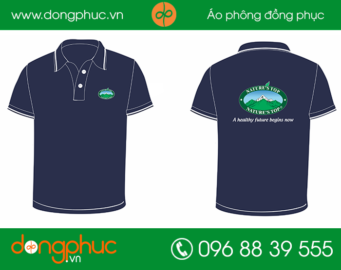 May đồng phục công ty Naturestop