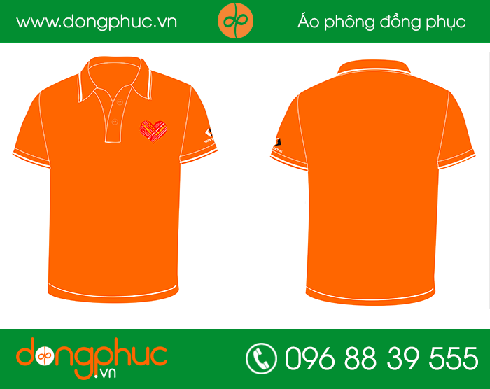 May đồng phục công ty Vật liệu xây dựng Sơn Đông - mẫu 2