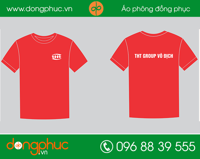 May đồng phục THT Group vô địch